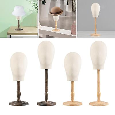 #ad Hat Display Stand Vintage Stable Round Base for Malls Tabletop Styling Salon $39.26