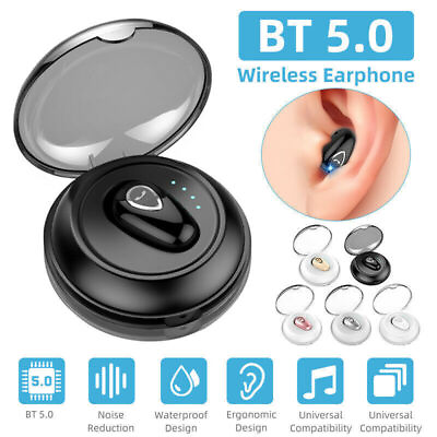 #ad Mini Headset TWS Wireless Earphones Stereo Headphones Earbuds $16.36