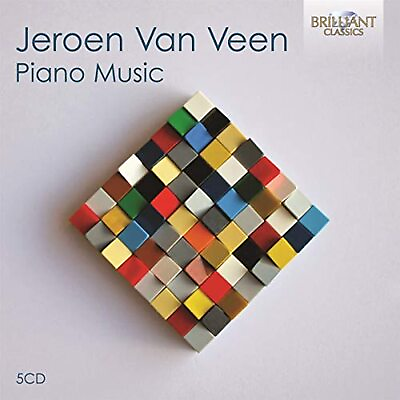 #ad Jeroen van Veen Piano Music 5 CD Box Set 2014 New Sealed GBP 12.00