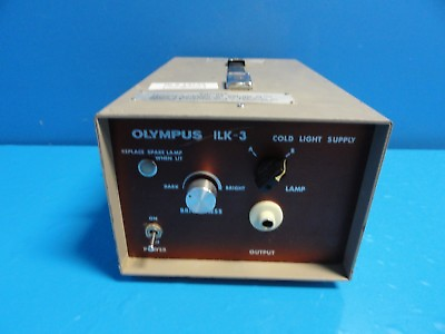 Olympus ILK 3 Cold Light Supply Halogen Light Source Illuminator150 Watt 14733 $14.99