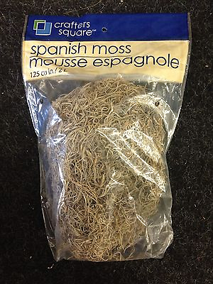 #ad FLORAL SPANISH MOSS for Artificial Arrangements 125 Cu. In. FREE SHIPPING $6.89