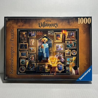 #ad Ravensburger Disney Villainous Prince John 1000 Piece Puzzle Brand New Sealed $24.98