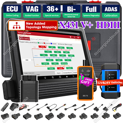 #ad LAUNCH X431 V PRO PRO3S HDIII HD3 Car Heavy Duty Truck Diagnostic Scanner Tool $1449.00