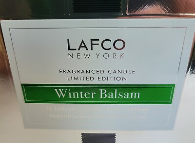 #ad LAFCO NY FRAGRANCE CANDLE LIMITED EDITION Winter Balsam 15.5 OZ NIB Hand Made US $88.88