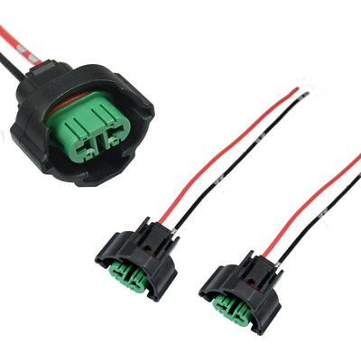 2x H11 H8 Female Connector Adapter Fog Light Harness Wiring Socket Accessories $10.89