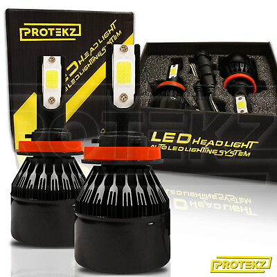 #ad Protekz LED Light Bulbs Kit 100W 30000LM H4 H7 H11 H13 9004 9005 9006 9007 H1 H3 $26.77