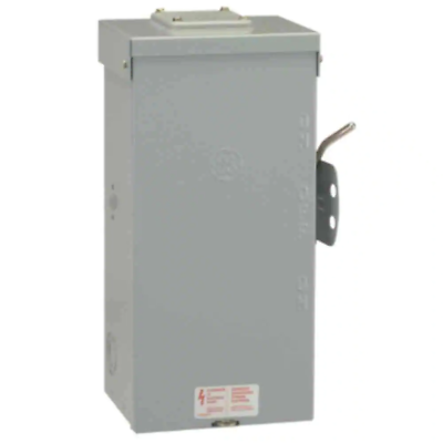 GE Emergency Power Transfer Switch 100 200 Amp 240 Volt 1 Phase Non Fused Manual $728.22