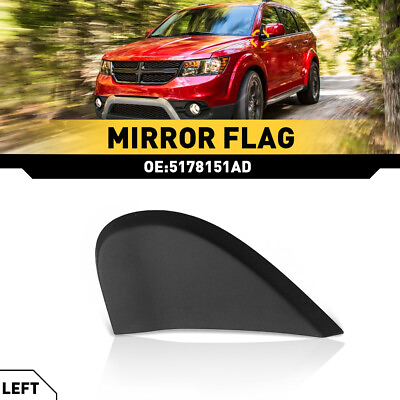 #ad Left Side Corner Window Mirror Molding Fit 2009 20 2019 Dodge Journey 5178151AD $13.29