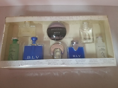 #ad Bvlgari 8 Pieces Mini Gift Set For Women amp; Men Splash Please SEE DESCRIPTION $100.00