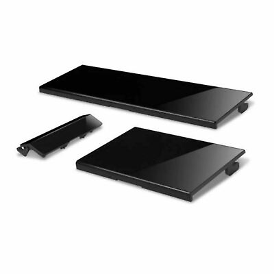 #ad #ad 3 NEW BLACK Replacement Door Slot Cover Lid Set for Nintendo Wii Console System $5.65