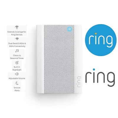 #ad ⭐️Ring Chime Pro 2nd Gen 2.4 amp; 5GHz Wi Fi Extender for Ring Devices NEW Sealed⭐️ $32.99