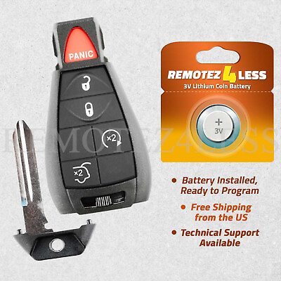 #ad For Remote 2008 2009 2010 2011 2012 2013 Jeep Grand Cherokee Keyless Entry Key $9.95