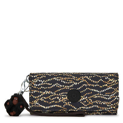 #ad Kipling Women#x27;s Rubi Printed Nylon Large Fashion Wristlet Wallet and Clutch $25.92