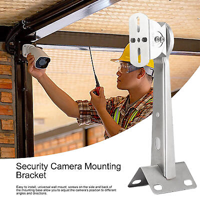 #ad Security Camera Mounting Bracket Stainless Steel Mount Pole Stainless Steel $16.64