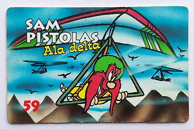 #ad 1996 MINI CARD Maxi Jack#x27;s Snacks COLOMBIA LOONEY TUNES #059C YOSEMITE SAM $8.99