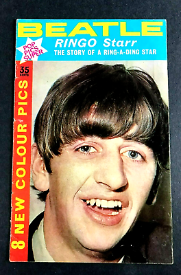 #ad Beatle Ringo Starr Booklet The Story of a Ring A Ding Star Richard Starkey e1 3 $7.00