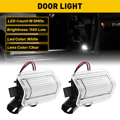 #ad 2X Car 18 LED Door Courtesy Light For Toyota Camry Tundra Lexus GS Is250 Rx350 $11.99
