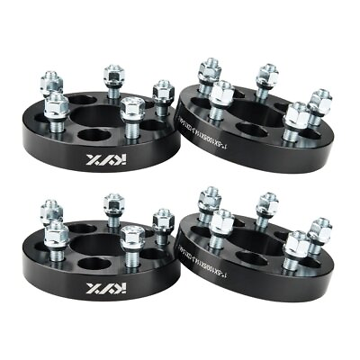 #ad 4pcs 1quot; Thick 5x100 to 5x114.3 Wheel Adapters 12x1.5 5x4.5 Spacers $67.99