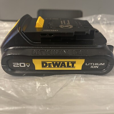 #ad 1 GENUINE Dewalt 20V DCB201 1.5 AH MAX Battery 20 Volt For Drill Saw $21.90