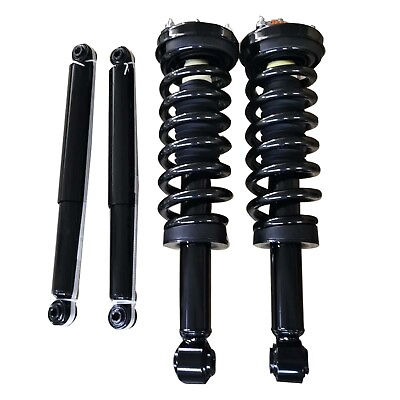 #ad 4x Front Struts w Spring Rear Shock Absorbers for Ford F 150 2009 2013 4WD $178.00