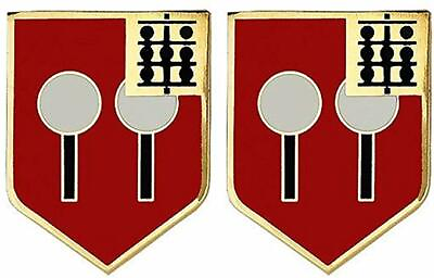 #ad 9th Field Artillery US Army Unit Crest pair $15.50