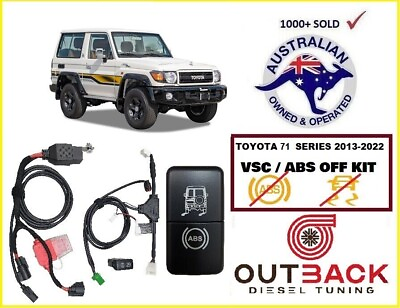 #ad #ad VSC ABS TRACTION CONTROL OFF for Toyota 71 Landcruiser 2016 1GRFE AU $279.00