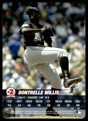 #ad 2005 MLB SHOWDOWN BASEBALL BREAK SET DONTRELLE WILLIS C $2.70