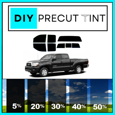 #ad DIY PreCut Window Tint Fits ANY Toyota Tacoma 2004 2014 ANY Shades ALL Windows $59.99