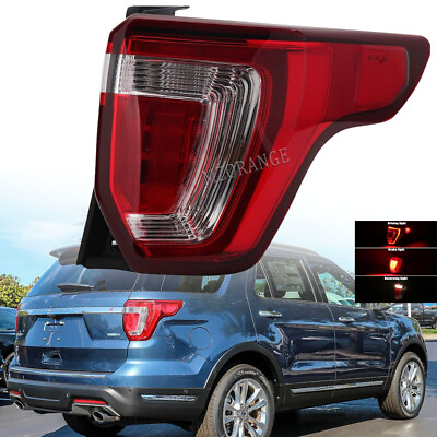 #ad Right Side LED Tail Light Lamp Passenger Brake For Ford Explorer 2016 2017 2019 $136.53