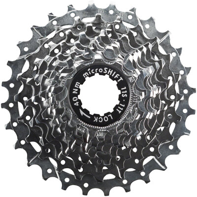 #ad microSHIFT H11 Cassette 11 Speed 11 25t Chrome Plated $32.71