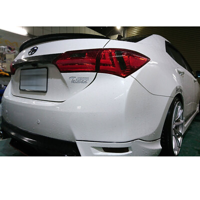 #ad Painted Color For Toyota Corolla Altis 11th Rear Performance Look Trunk Spoiler AU $399.00