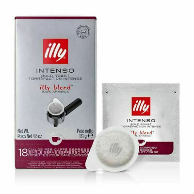 #ad illy ESE Espresso Pods Medium or Intenso 36 Bulk pack or full case 216 pods $69.85