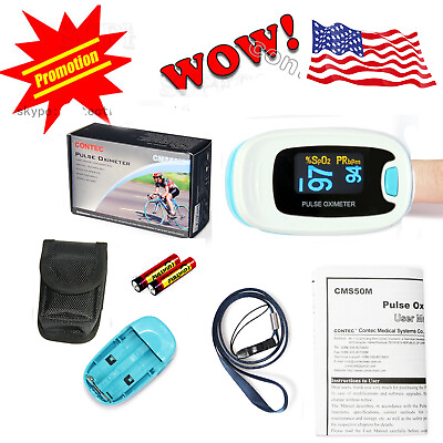 #ad US shipOLED Fingertip oxymeter spo2PR monitor Blood Oxygen Pulse Oximeter $9.99