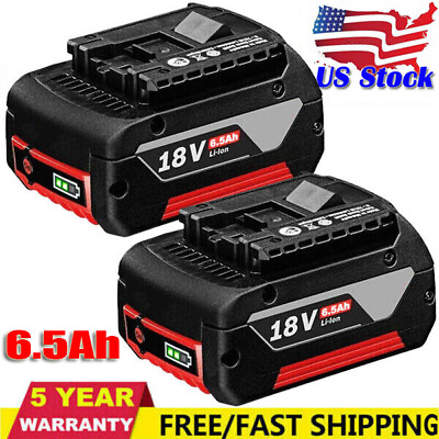 #ad 2Pack for Bosch BAT609 GBA18V40 CORE 18V 6.5 Ah Compact Lithium Ion Battery New $42.91