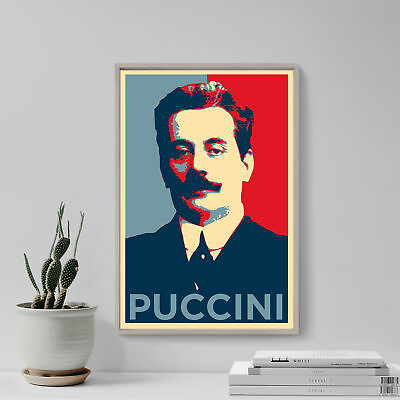 #ad Giacomo Puccini Art Print #x27;Hope#x27; Photo Poster Gift GBP 57.50