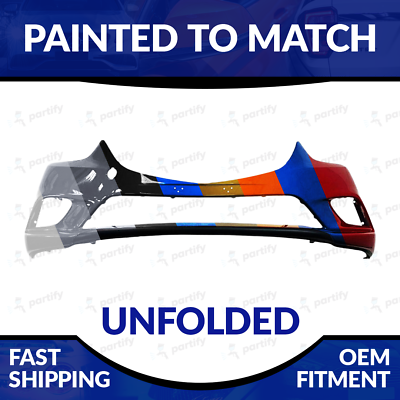 #ad NEW Paint To Match Unfolded Front Bumper For 2014 2015 2016 2017 Mazda Mazda 6 $324.99