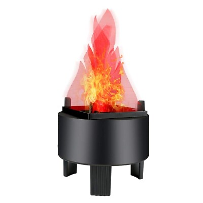 #ad LED Fire Flame Light Artificial Electric Flicker Campfire Lamp Party Decor1853 $12.99