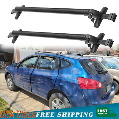 For Nissan Rogue 43.3quot; Car Roof Rack Cross Bar Aluminum Luggage Carrier W Lock $68.66