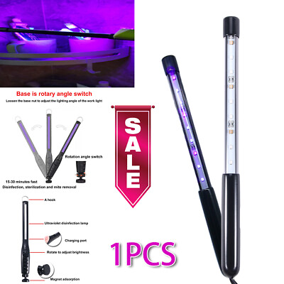 #ad HOT USB Portable UV Sterilize Light Germicidal Lamp Home Handheld Disinfection $14.13