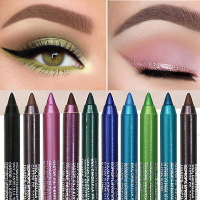 #ad Matte Makeup Gel Pen Glitter Fashion Waterproof New Eye Liner Eyeliner Colorful $1.64