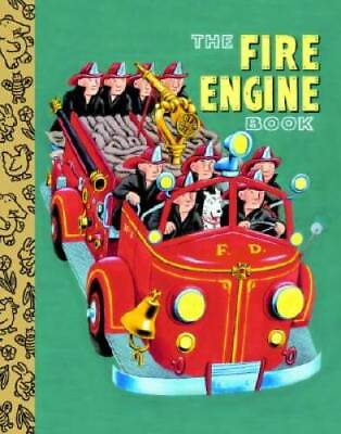 #ad The Fire Engine Book Little Golden Treasures Board book GOOD $3.80