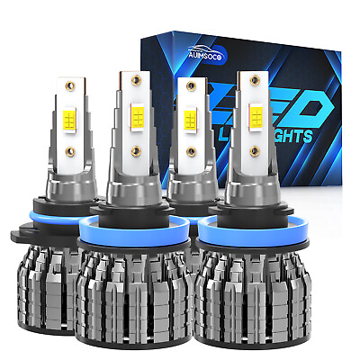 #ad For Chevy Camaro LT Coupe 2 Door 2.0L 2016 2018 LED Headlight High Low Bulbs Kit $79.99