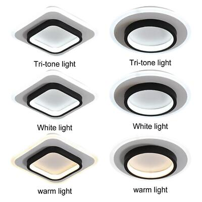 #ad Thin Led Ceiling Lamp 220V Ceiling Lights Lighting 20W Surface Mount Panel $31.51