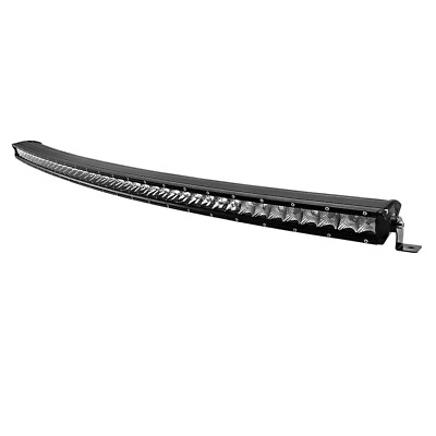 42quot;inch 210W Curved LED Light Bar Single Row Combo Offroad 4WD ATV Wiring Kit $68.30