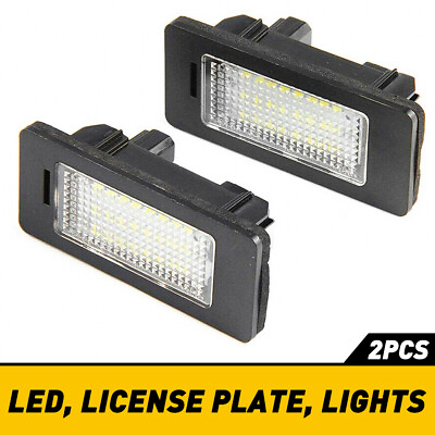 #ad 2 PCS License LED Plate Light For BMW E90 E39 E92 E60 E61 E5 E70 AA Super Bright $11.39