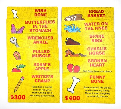 #ad Operation Cards Complete Set of 12 Game Replacement Yellow wGreen Back Deck 2015 $3.37