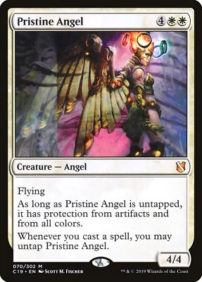 #ad Pristine Angel Commander 2019 Magic MTG $1.35