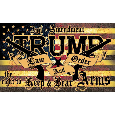 #ad #ad Trump Law amp; Order 2nd Amendment 2024 President Flag USA America 3x5 Feet MAGA $7.99