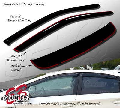 #ad Vent Outside Mount Window Visor Sunroof 3pc For Chrysler Town amp; Country 96 07 $48.60