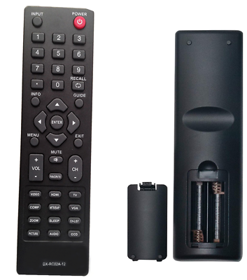 #ad New Remote DX RC02A 12 for Dynex TV DX 26L100A13 DX 32L100A13 DX 37L130A11 $7.38